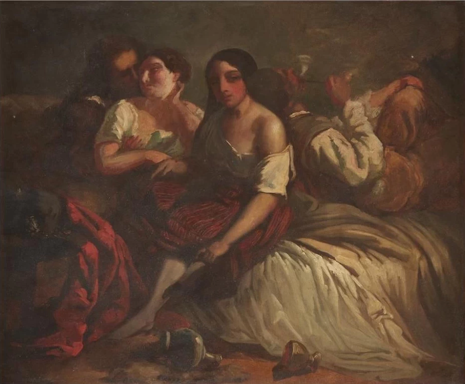 Al bordello - attribuito